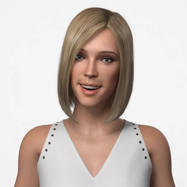 Cathrine, 3D-Avatar aus dem VuppetMaster-Portfolio