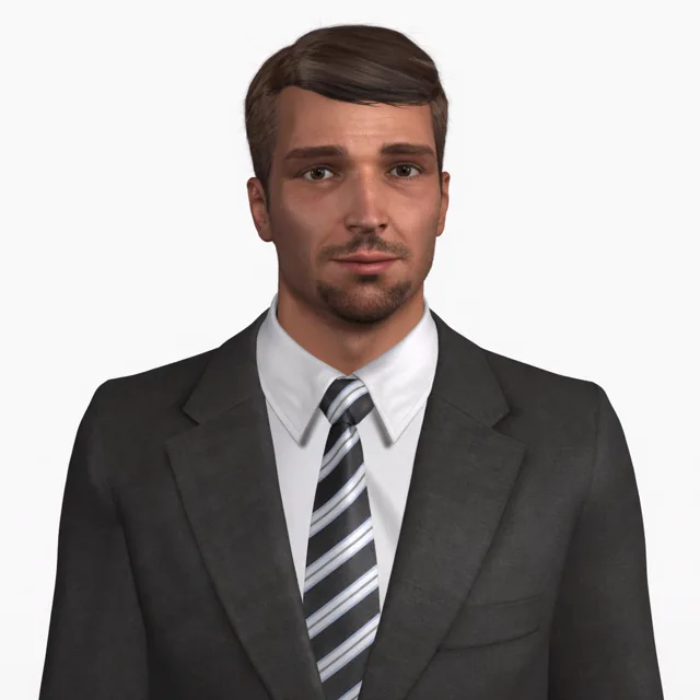 Curt, 3D-Avatar aus dem VuppetMaster-Portfolio