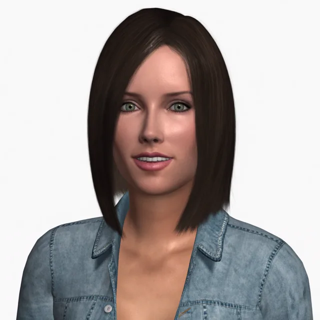 Lisa, 3D-Avatar aus dem VuppetMaster-Portfolio