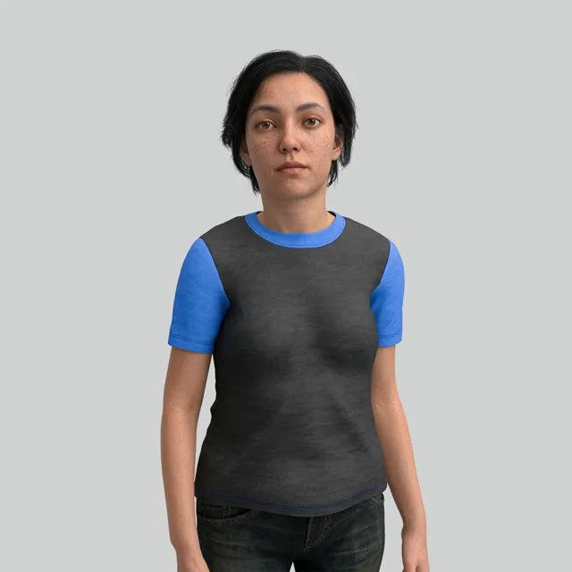 Xenia, 3D-Avatar aus dem VuppetMaster-Portfolio