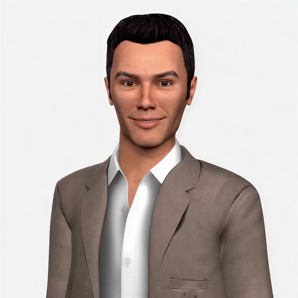Paul, animierter 3D-Charakter